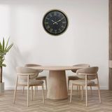 Büro Ev Ofis Hediyesi İçin 52Cm Imperial Bronze Desen Duvar Saati