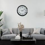 Büro Ev Ofis Hediyesi İçin 52Cm Krom Mnadala Desenli Desen Duvar Saati
