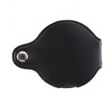 Büro Ev Ofis Hediyesi için 5X 50MM Büyüteç Deri Kaplama Prestij Katlanır Mini Cep Büyüteci