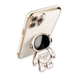 Büro Ev Ofis Hediyesi için Beyaz Astronot Stil Telefon Tutucu Stand