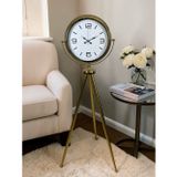Büro Ev Ofis Hediyesi için Golden Aurora Tripod Ayaklı Saat