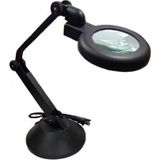 Büro Ev Ofis Hediyesi Için LED Işıklı Prestij Büyüteç Kompakt Masaüstü Çalışma Büyüteci - Renkli