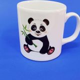 Büro Ev Ofis Hediyesi için Panda Temalı Kupa Bardak