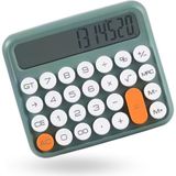 Büro Ev Ofis Hediyesi Için Yeşil Hesap Makinesi - Renkli