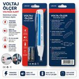 Büro Ev Ofis Hobi Takım Çantası İçin 90-1000V Ac Led Işıklı Sesli Temassız Voltaj Ölçer Kalemi