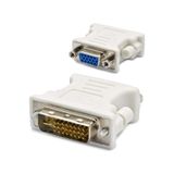 Büro Ev Ofis Network Dönüştürücü İçin Beyaz 24+5 Dvı To Vga F Çevirici