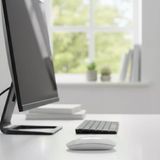 Büro Ev Ofis Oyun Bilgisayarı İçin Beyaz Kablosuz Sessiz Mouse