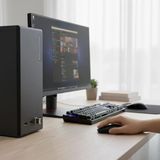 Büro Ev Ofis Oyun Bilgisayarı için Siyah Kablosuz Sessiz Mouse