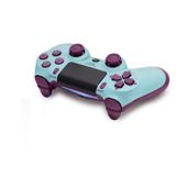Büro Ev Ofis Oyun Konsolu İçin Mor Turkuaz Ps4 Uyumlu Kablosuz Gamepad Oyun Kolu