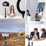 Büro Ev Ofis Personel Telefonu için Type C Iphone Uyumlu Kablosuz Mini Yaka Mikrofonu