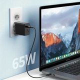 Büro Ev Ofis Telefonu Için Taşınır Kablolu 65W Alet Hızlı Type-C Şarj Cihazı - Renkli