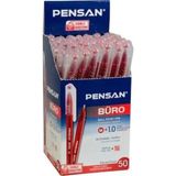Büro Tükenmez Kalem Ince Uçlu 50'li Pk 22700011
