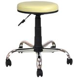 Bürocci 2999D0115 Krem Metal Ayaklı Tabure