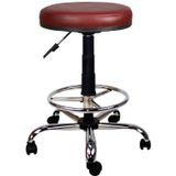 Bürocci 2999T0102 Bordo Metal Ayaklı Yüksek Tabure