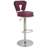 Bürocci Boombar Virago 9540S0124 Mor Bar Sandalyesi
