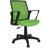 Bürocci Likya 2284L0543 Yeşil Plastik Ayaklı Çalışma Koltuğu