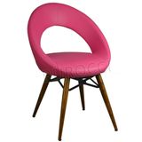Bürocci Miranda Pembe Metal Ayaklı Çalışma Koltuğu