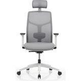 Bürosit M40 Başlıklı Telegray Gövde Çalışma Koltuğu (Kumaş) - Gri