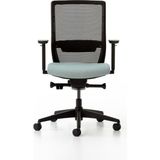 Bürotime Bold Çalışma Koltuğu, Plastik Ayak, Siyah & Irmak