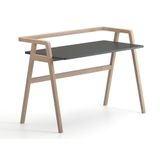 Bürotime Pi Home 60x120 cm Antrasit Ahşap Ayak Çalışma Masası
