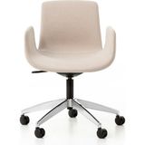 Bürotime Poly Çalışma Koltuğu, Krom Ayak & Bej