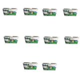 Burpak Jelatinli Tahta Ahşap Bambu Karıştırıcı Çubuk Kaşık - 12 Cm. - 200 Adetlik 10 Paket Kahverengi