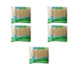 Burpak Jelatinli/Poşetli Ahşap Kürdan - 400 Adetlik 5 Paket