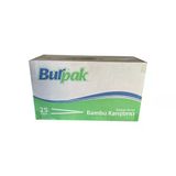Burpak Tahta Ahşap Bambu Çay Kahve Karıştırıcı Çubuk Kaşık - 11 Cm. - 400 Adetlik 25 Paket