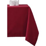 Bursa Çeyiz Duck Kumaş Dertsiz Masa Örtüsü Bordo 140Cm X 220Cm