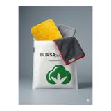 bursa havlu Kaliteli Oto Yıkama Eldiveni ve Kurulama Havlusu Microfiber Temizlik Seti 3 Parça- Köpük Eldiveni-Cam Bezi-Kurulama Bezi