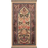 Bursa İpek Camel Bambu Halı Seccade - 65 x 115 cm