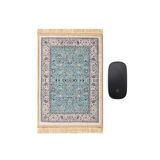 Bursa İpek Mint Dekoratif Küçük Halı Mousepad