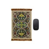 BURSA İPEQ Kahverengi Dekoratif Küçük Halı Mousepad