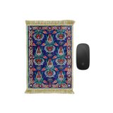 BURSA İPEQ Lacivert Dekoratif Küçük Halı Mousepad