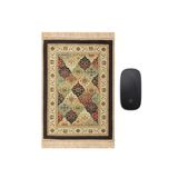 BURSA İPEQ Siyah Dekoratif Küçük Halı Mousepad