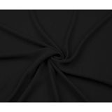 Bursa Kumaştan 150 x 100 cm Siyah Krep Kumaş Elbise, Etek, Ferace, Tunik, Pardösü, Pantolon, Yelek, Takım, Ceket - 1,5 m - 1 m - Sport