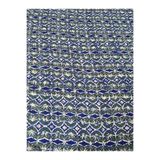 BURSA KUMAŞTAN Şifon Desenli Kumaş Mavi-Yeşil Dökümlü 150x100 cm | En150 X100 Desenli Yoryo Şifon Kumaş Dökümlü Yumuşak - Mavi-Yeşil Geometrik Baskılı, 150 Cm En, Tek Parça Gönderim