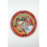 Bursa Porselen Dekor Red X'mas Porselen Servis / Duvar Tabağı