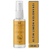 Bursa Şehir Kolonyaları, Altın Limon Kolonyası, 45 Ml, Sprey, Cep Boy, 80°