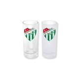 Bursaspor Buzlu/Buzsuz Seçenekli Rakı Bardağı – 1 Adet Şık Sunum Bardağı 0106