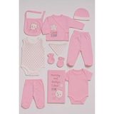 Burtaç Baby Bebek Hastane Çıkışı 10'lu - Pembe - 0 - 3 Ay