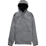 Burton Crown Weatherproof Pullover Fleece Erkek Gri Sweatshirt