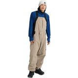 Burton Reserve 2l Relaxed Bib Pants Erkek Bej Snowboard Pantolonu - M