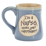 burton+BURTON Toy Zany Im A Nurse. Whats Your Super Power 500 ml Porselen Kupa