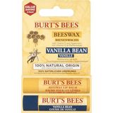 Burt's Bees 2li Lip Balm Set (Beeswax + Vanilya) Cilt Besleyici Özellikli Doğal Dudak Bakımı - standart