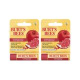 Burt's Bees Lip Balm Pomegranate 4.25 gr 2 Adet Nar Özlü Dudak Bakım Kremi