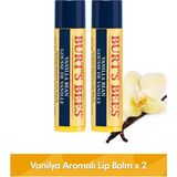 Burt's Bees Vanilya Aromalı Dudak Bakım Kremi 4,25 Gr x 2 Nemlendirici Özellikli