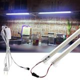 Burul 1 Metre Şeffaf Led Şerit 220V Aydınlatma, Fişli ve Butonlu, Eklenebilir, Çubuk Bar Led, Mutfak Tezgah Led Işık, Dolap ve Masa Ledleri, TV Arkası Led, Yüksek Lümen, 2/3/4/5/6 Adet Set (3, Beyaz)