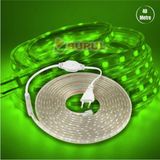 Burul 40 Metre Yeşil Hortum Şerit LED Dış Ortam Aydınlatma 220V Fişli
