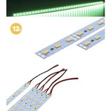 Burul Alüminyum Çubuk Bar LED Yeşil Işık 100 cm 12V 5 Adet - 1 m